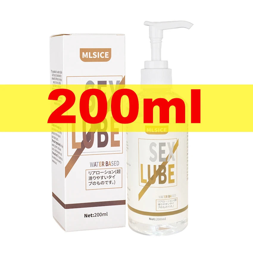 Adult Sex Lubricant Water-Based Anal Lubrication Intimate Gel Semen Lube for Women Men Masturbation Toys Couples Lubricating Oil