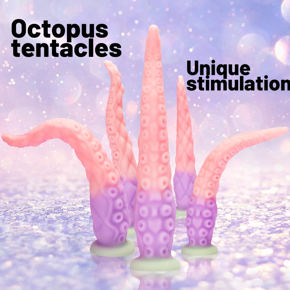 Soft Tentacles Anal Plug Unique Sexual Experience G-spot Clitoral Anal Stimulation Adult Masturbation Sex Toy Prostate Orgasm