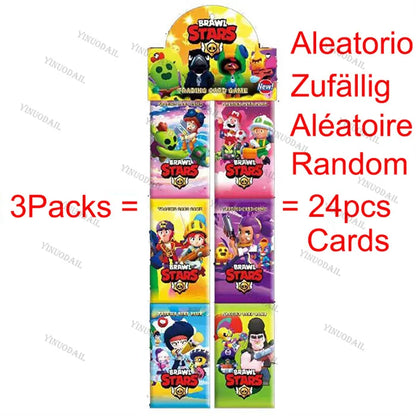 Wilderness Duel Game Cartoon Rare Trading Cards Random Collect Card Anime Figures Collection Board Leon Crow Kid Toy Gift
