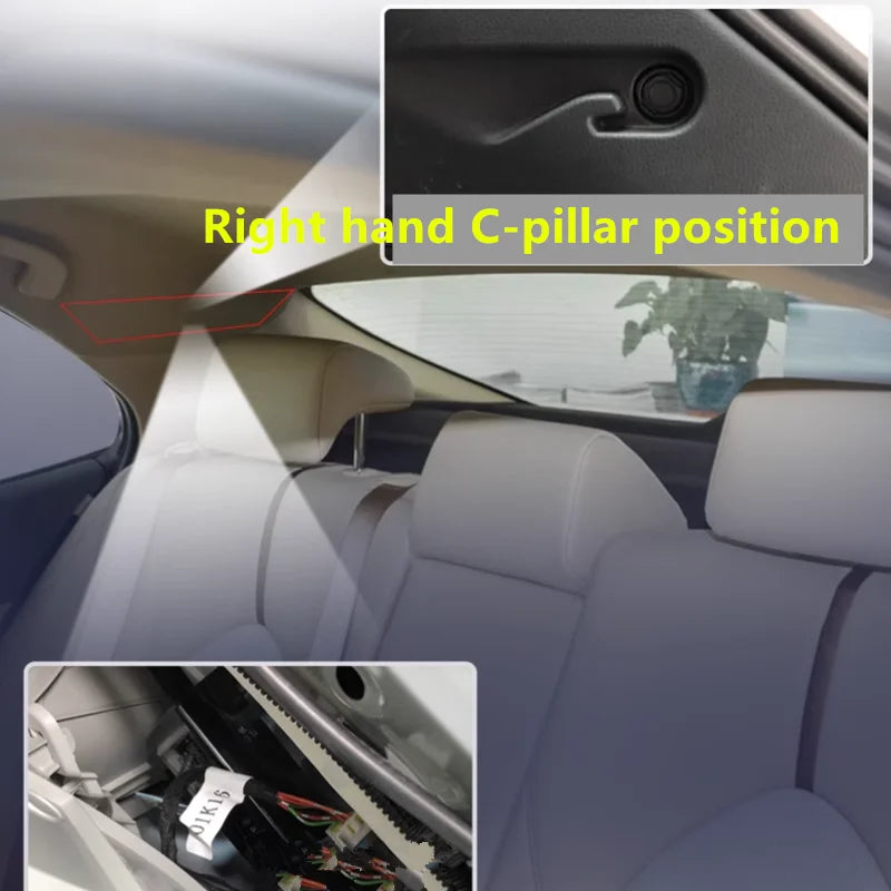 For Toyota Rav4 2019-2024 Xa50 Smart Car TPMS Tyre Pressure Monitoring System Digital LCD Dash Board Display Auto Security Alarm