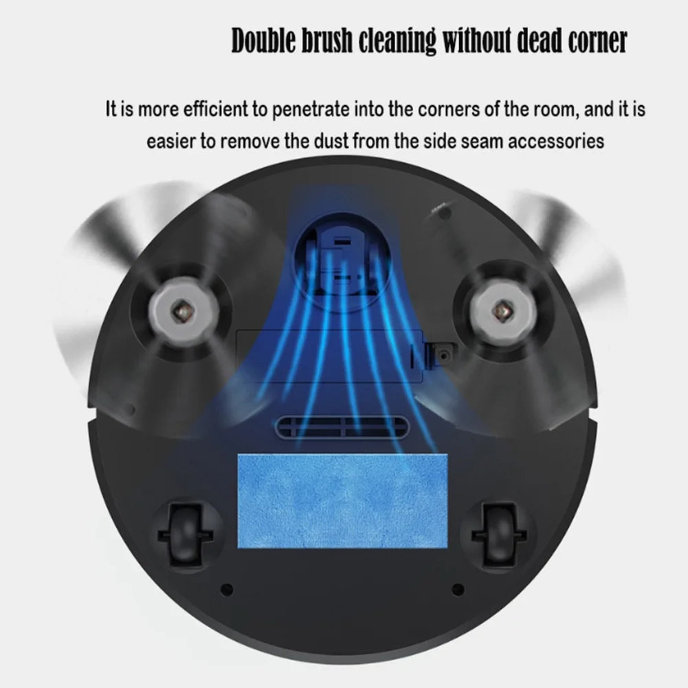 3-in-1 Robot Vacuum Cleaner USB Rechargeable Smart Navigation To Avoid Objects Automatic Cleaning Sweeping Machine Robot Vacuum