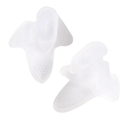 New 8 Pairs Forefoot Pad Hallux Valgus Toe Separator Soft Massage Clamp Forefoot Pad With Holes Thickened Sole Toe Separator