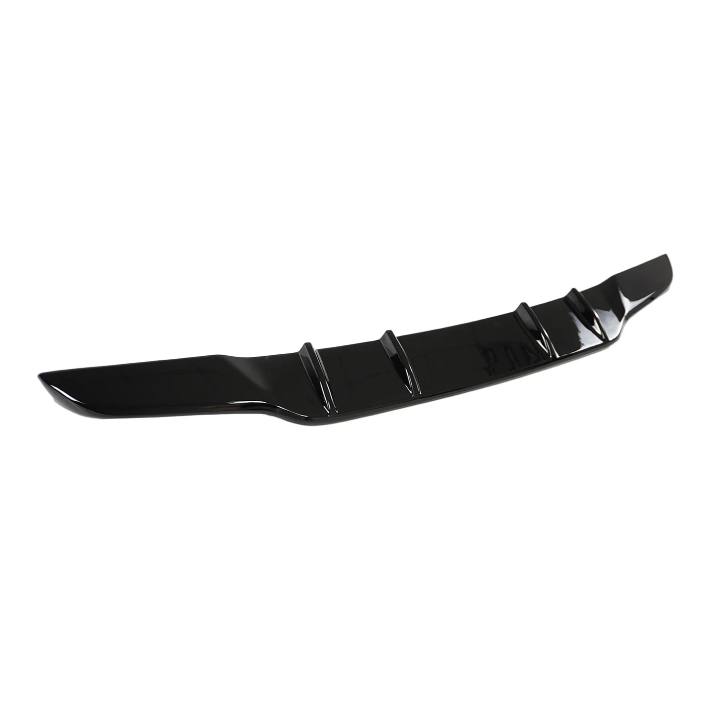 For Jeep Grand Cherokee All Models 2013-2022 SRT8 WK2 Trackhawk Car Middle Spoiler Trunk Wing Glossy Black Body Kit ABS Plastic