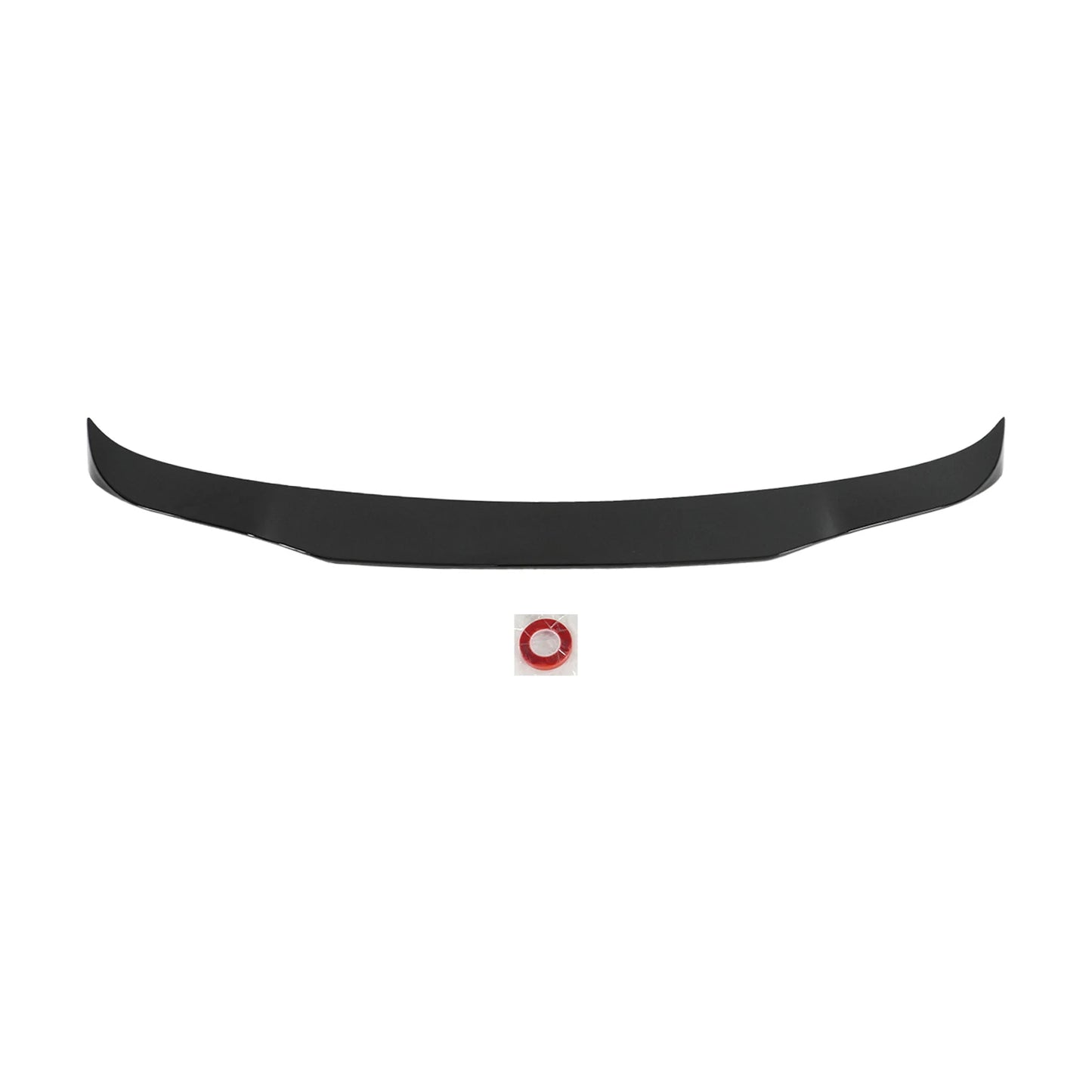 For 2012-2025 Dodge Durango All Models Car Middle Spoiler Rear Trunk Wing Glossy Black Carbon Fiber Painted Car Accessories