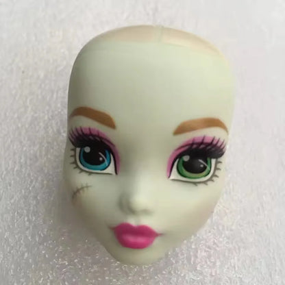 23cm Multi-Joints Movable Doll Figure Body Toy White Green Brown Blue Black Monster Doll Body to Fit Many Heads for Kids