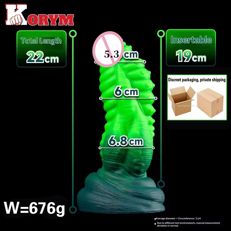 NEW Huge Alien Tentacle Butt Plug Fantasy Anal Dildo Rear Stimulator Adult Sex Toys Waterproof Silicone Strong suction cup 18+