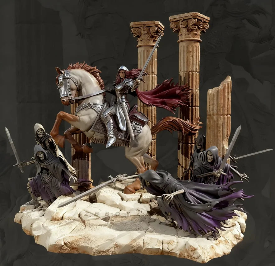 The height of man 38mm 50mm 75mm Resin soldier model kits Self assembling and coloring（3D Printing ）TD-7624/3D