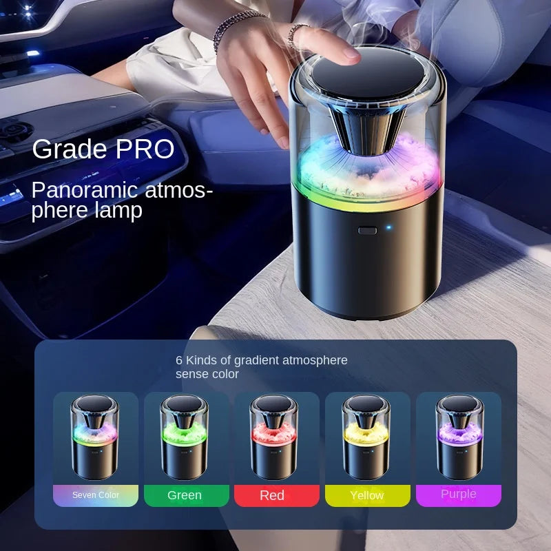 New Car Cloud Fragrance High-end Durable Landscape Intelligent Fragrance Car Perfume Household and Car Accessories