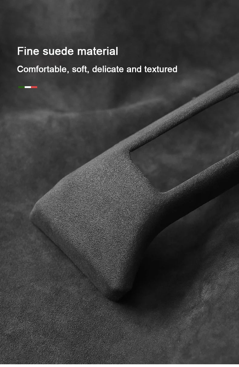 TOP Suede Car Interior Panel Trim Decoration For Great Wall WEY Tank 300 2021 2022 2023 Gear Shift Cover Modification Accessory