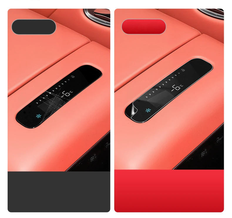 For BYD Sealion 8 Atto 8 Tang L Car Rear Air Conditioning Film Central Control Navigation Tempered Instrument Glass Accessories