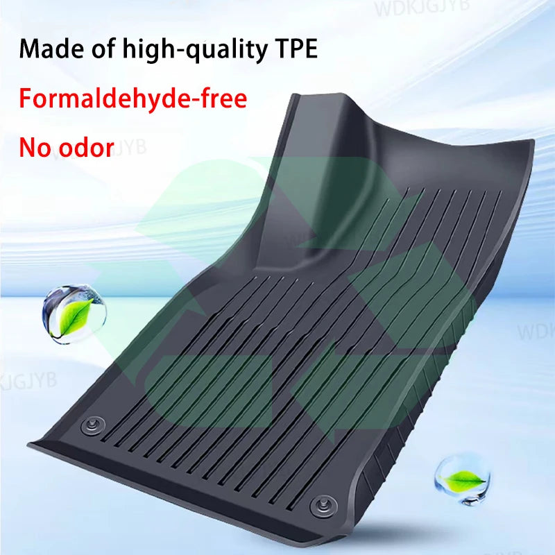 RHD Car Floor Mats For Tesla Model YL Launch2026 Luggage Mat Set Four Seasons Waterproof Anti-slip Trunk Mat Model YL Floor Mats