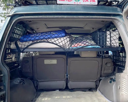 Rear Trunk Cargo Rack Shelf Storage Organizer Hanging Board Molle Panel For Mitsubishi Pajero V21 V31 V33 1991-1999 Car Styling
