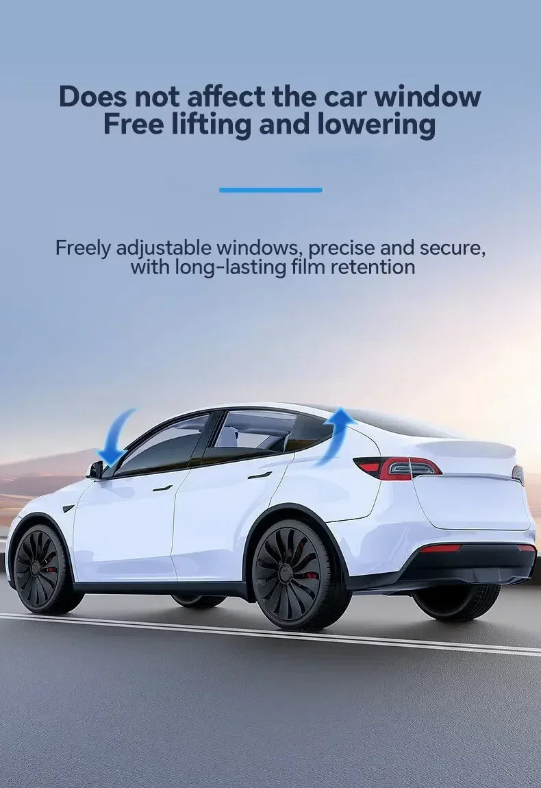 for Tesla Model 3 UP Pre-cut Car Window Privacy Tint Film Solar UV Protector Mirror Films Summer Accessories Windshield Stickers