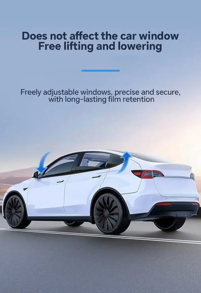 for Tesla Model 3 UP Pre-cut Car Window Privacy Tint Film Solar UV Protector Mirror Films Summer Accessories Windshield Stickers