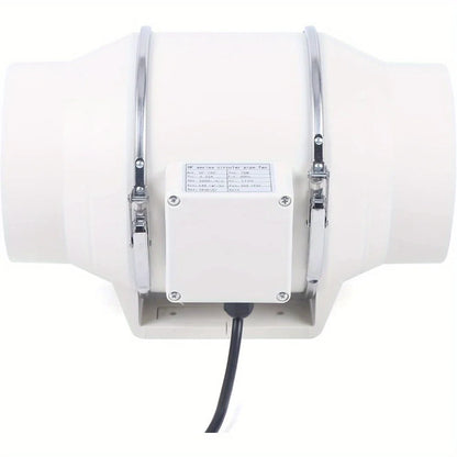 220V Quiet Copper Motor Ventilation Exhaust Blower High Efficiency Exhaust Inline Duct Fan Vents