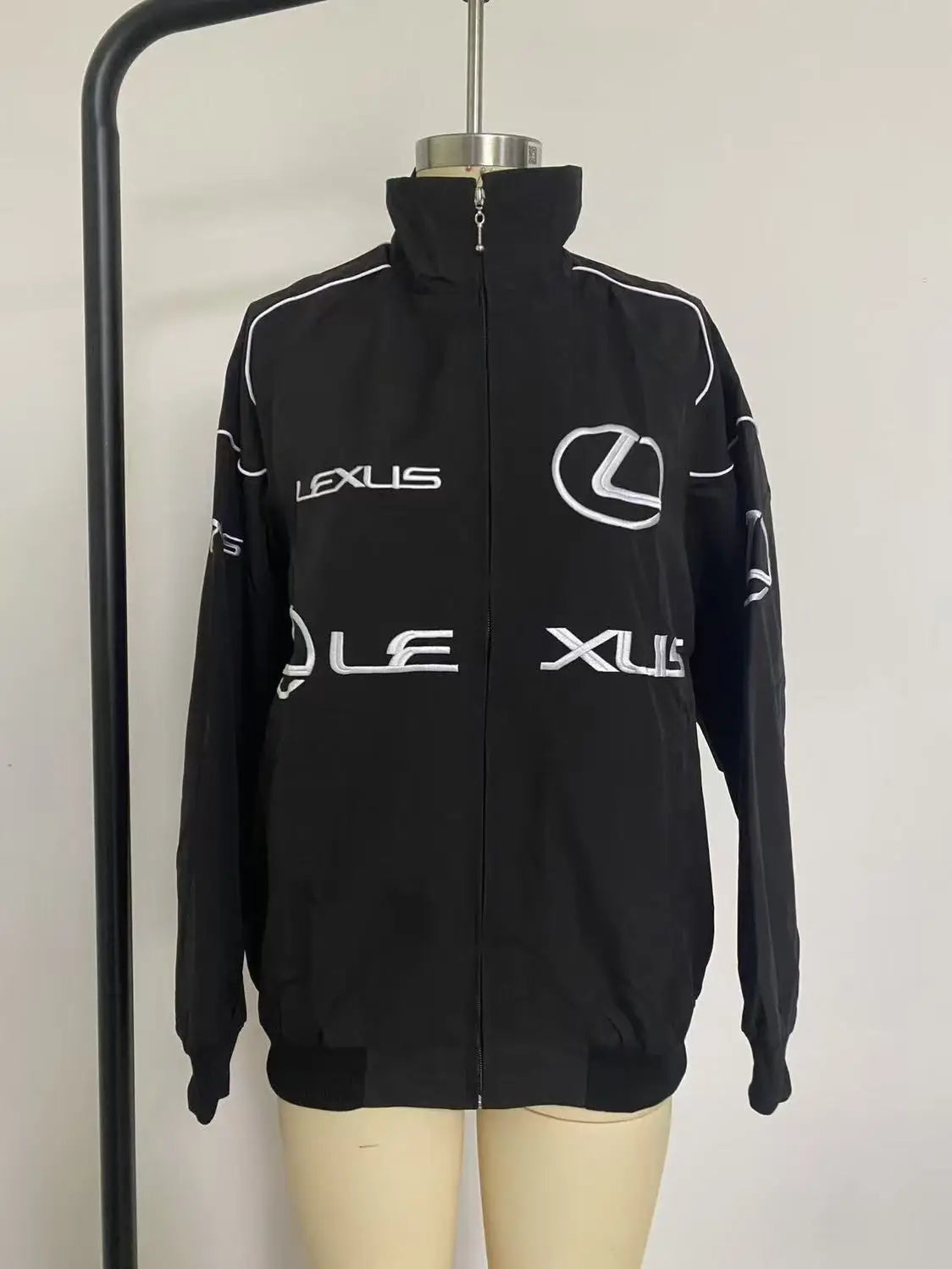 Lexus High-End Embroidered Cotton Jacket F1 Racing Motorcycle Warm Riding Jacket 4S Store Customized Workwear