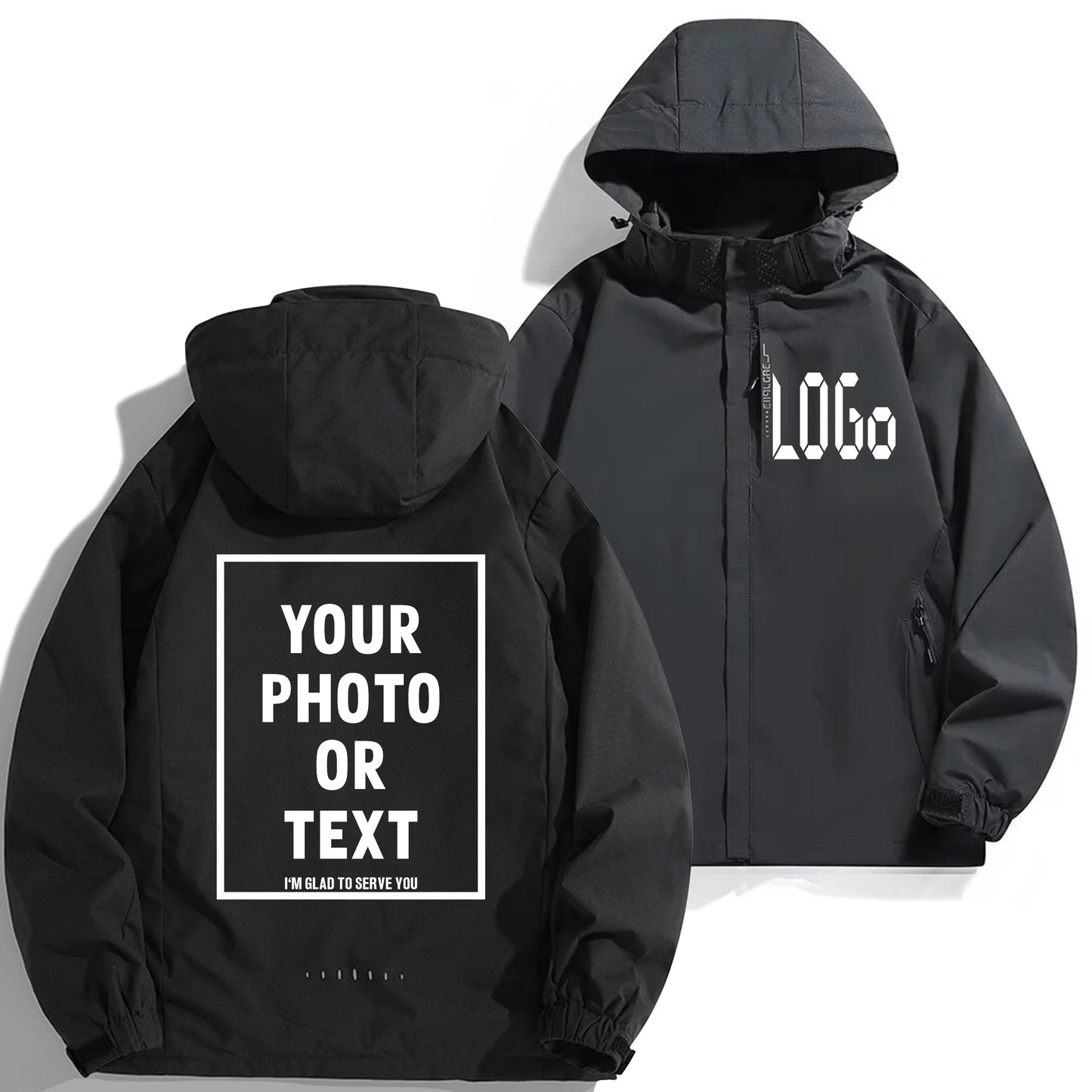 2025 New Fashion Jacket - Your Own Design Brand Logo/Customized Images Everywhere - DIY Thin Sunscreen Jacket for Men and Women
