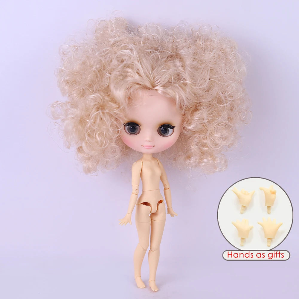 ICY DBS Middie Blyth Doll 1/8 Scale BJD Jointed White Skin with Matte Finish and Cute Outfit 20 cm Doll Toy Gift for Girls