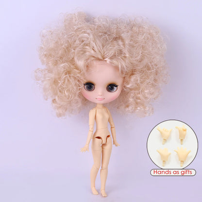 ICY DBS Middie Blyth Doll 1/8 Scale BJD Jointed White Skin with Matte Finish and Cute Outfit 20 cm Doll Toy Gift for Girls