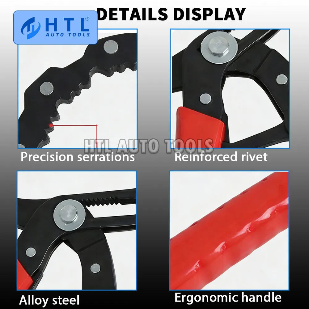 Universal Quick-Adjust Spring Oil Filter Removal Tool Wrench for Cars Motorcycles Trucks
