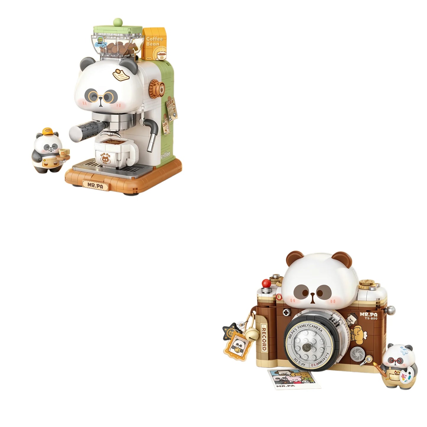 LOZ Retro Home Appliance Camera Coffee Machine Building Blocks Set Creative Toys Ornament Building Toys Adult Birthday Gift