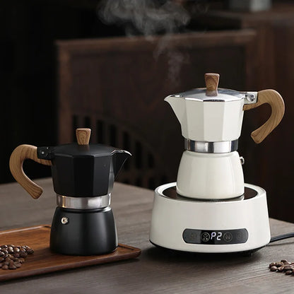 220V Moka Pot Special Electric Stove For Coffee Brewing Base Heater 5 Gear Adjust Home Tea Maker Portable Water Boiler 800W