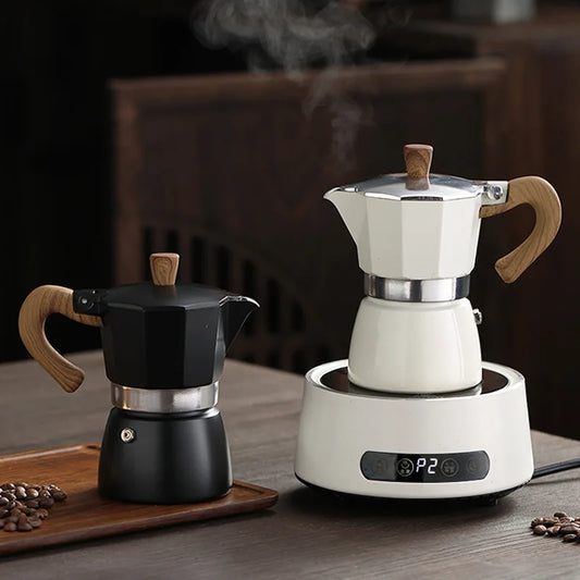 220V Moka Pot Special Electric Stove For Coffee Brewing Base Heater 5 Gear Adjust Home Tea Maker Portable Water Boiler 800W