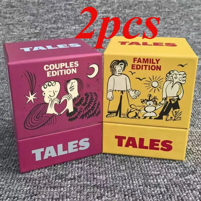 New 150pcs Card Conversation Starter Game Family Edition Fun Icebreaker for Adults and Family Gatherings Couples Card Game Tales
