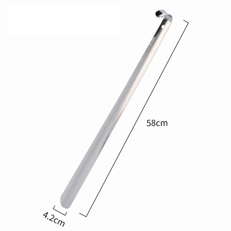 1Pcs Metal Extra Long Shoehorn Professional Shoe Wearer Shoes Lifter Shoes Spoon Lazy Does Not Bend Shoe Draw Helper Shoe Spoon