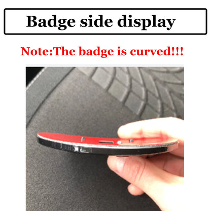 8/9/10cm Emblem Car Front Hood Badge Rear Trunk Sticker for Skoda Octavia Rapid Fabia S Logo Superb KAMIQ Kodiaq VRS Accessories