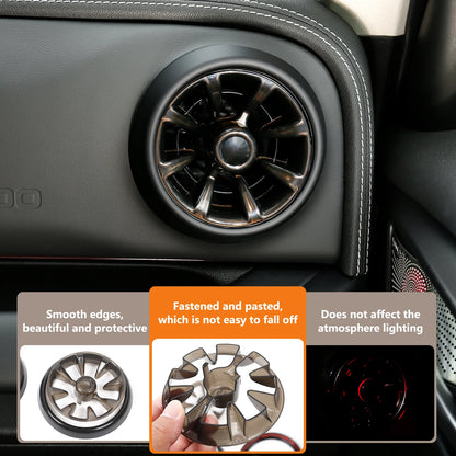 For GWM Tank 300 2021-2025 Interior Air Conditioner Vent Cover Sun Visor Light Shield Decoration Modification Cover Accessories