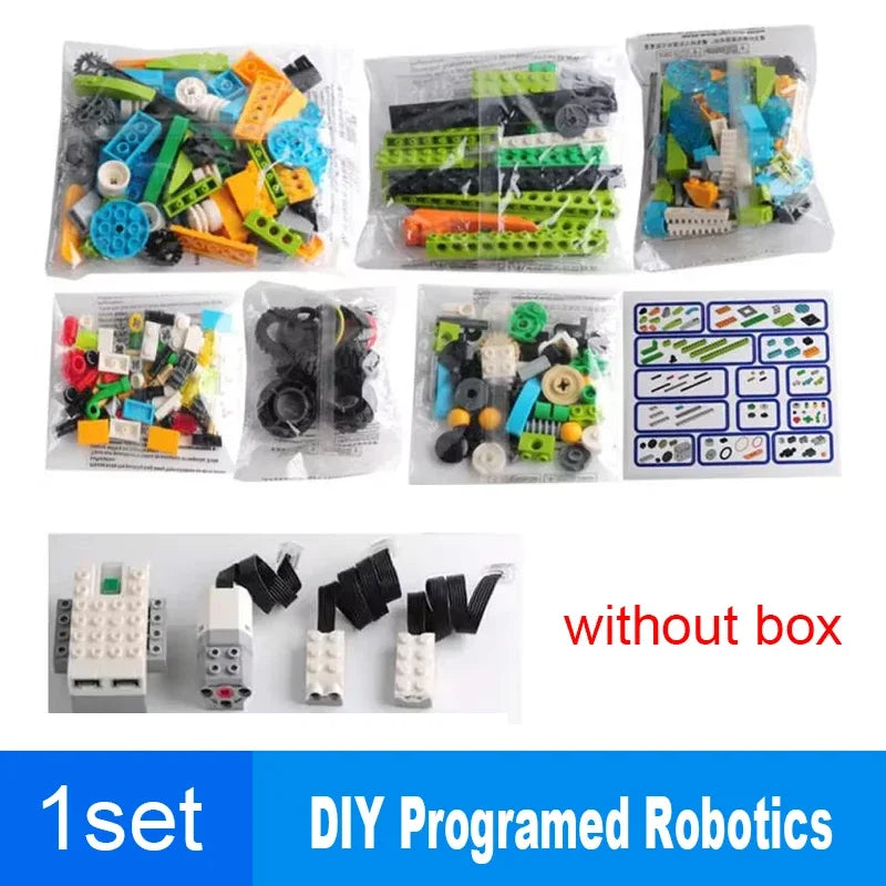 Educational 2.0 Version DIY Programed High-tech Building Blocks Parts Compatible 45300 Assembled Robo/Cars Toy Puzzle MOC Bricks