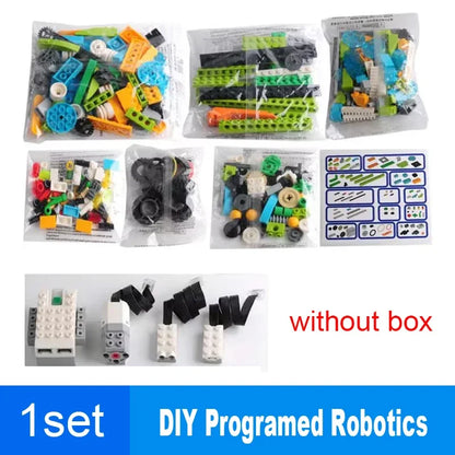 Educational 2.0 Version DIY Programed High-tech Building Blocks Parts Compatible 45300 Assembled Robo/Cars Toy Puzzle MOC Bricks