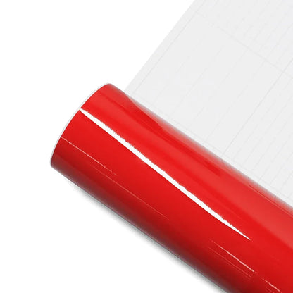 High Gloss Glossy Red Wrap Vinyl Film Car Whole Body DIY PVC Color Change Sticker Protective Cover Decal Auto Tuning Accessories