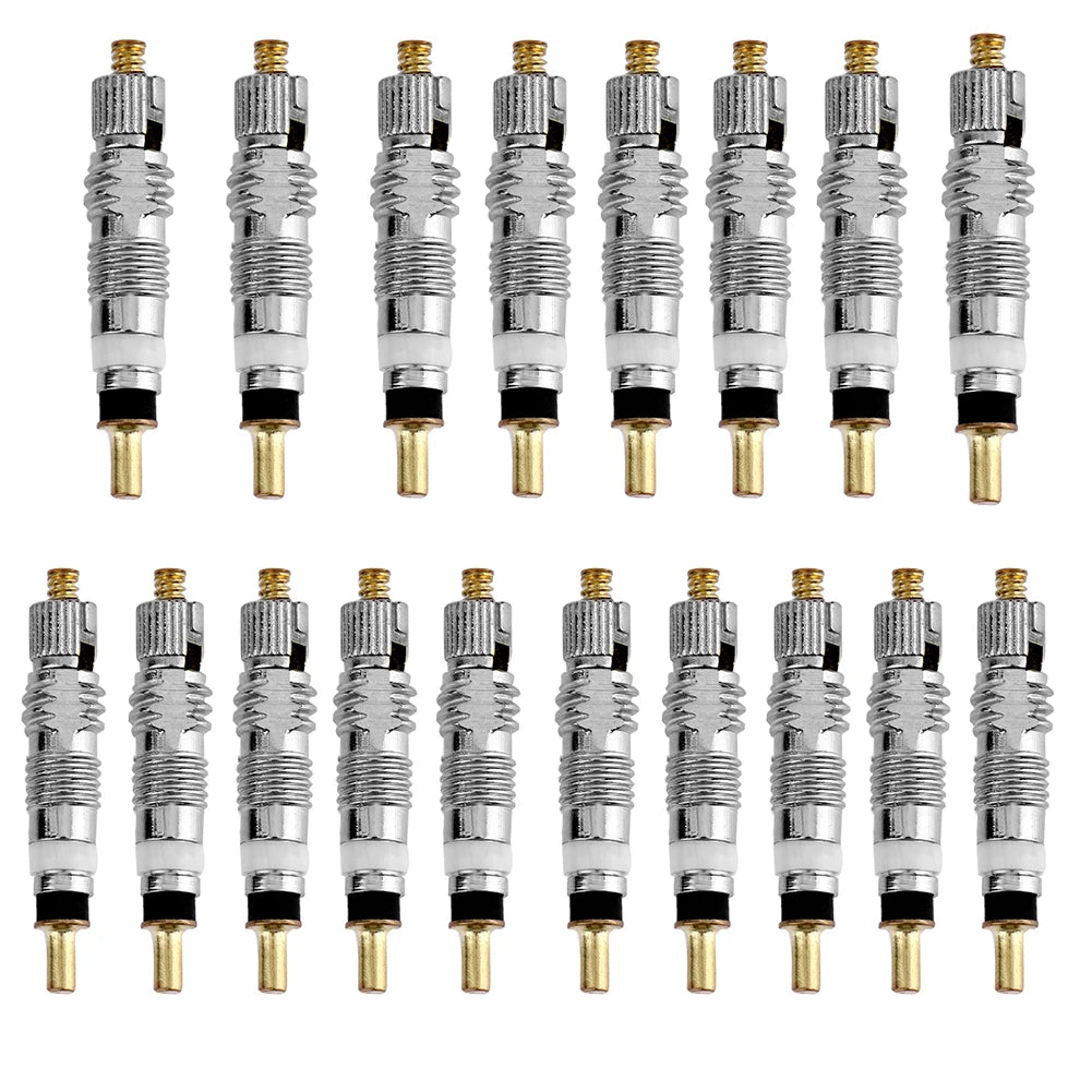 5-1000Pcs Detachable Presta Bicycle Valve Core Replacement Brass CNC FV MTB Road Bike Tire Tubes Service Parts Repair Tools