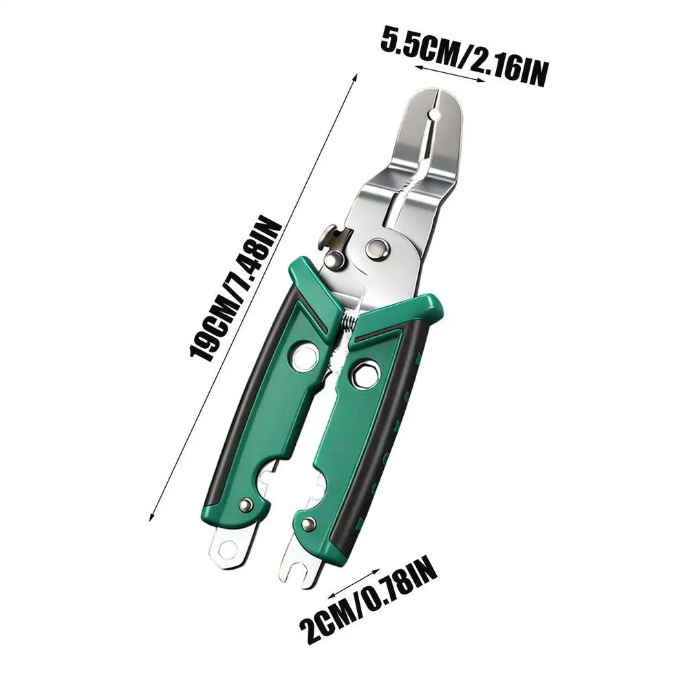 Auto Panel Clip Removal Pliers V Shape Precision Ergonomic Disassembly Gadget Clip Remover Tool Multi-functional car clip plier