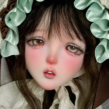 1/4 BJD Doll AP - Pre-order Soft Fairy Face with Open Mouth Busty Lip Resin Art Doll for Collector Gift