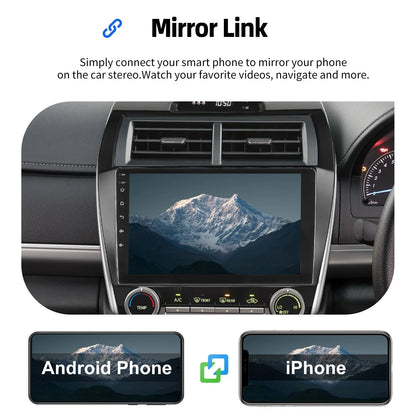 10.1" Android15 JBL For Toyota Camry 7 XV 50 55 2012 2013 2014-2015 2016 2017 Multimedia Carplay Car Player GPS Navigation Radio