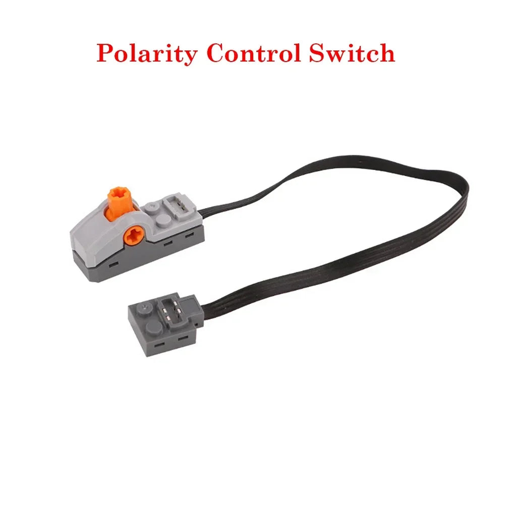 MOC Power Functions Parts Technical Servo Train Buggy M Motor 8883 Modified IR Remote Power Group Sets Lithium Battery Box 9686