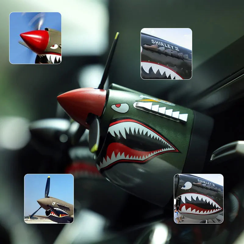 P47Thunderbolt fighter aircraft model decoration car out trend fragrance aromatherapy 2025 Creative car Fragrance Ornament Acces