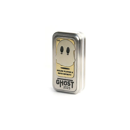 Stainless Steel Ghost Metal Fidget Slider ADHD Anxiety Relief Sensory Toy Stress Reducing  Desk Toy for Adults Kids Cool Gift