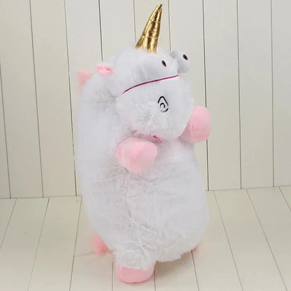 Despicable White Unicorn doll backpack bag School bag Plush toy Gift Kids Children Toys large