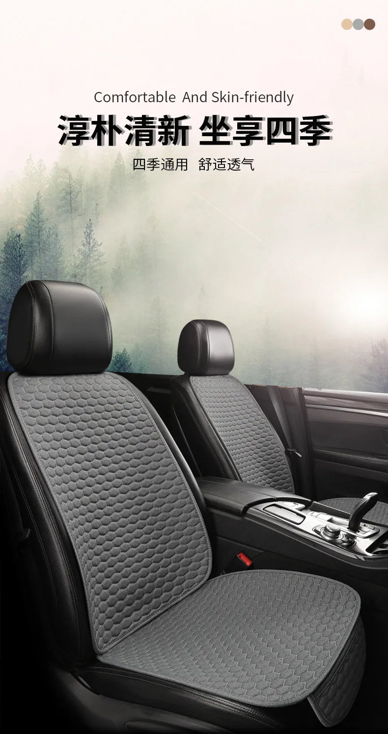 Linen Car Seat Cover Seat Cushion for VOLVO XC60 XC90 XC40 XC70 S60L C30 S80 S90 V50 V60 CAR Accessories Auto Goods