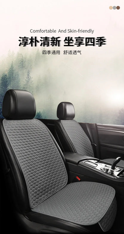 Linen Car Seat Cover Seat Cushion for VOLVO XC60 XC90 XC40 XC70 S60L C30 S80 S90 V50 V60 CAR Accessories Auto Goods