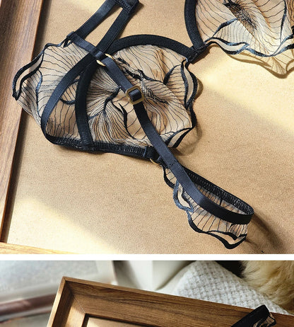 YUQI Comfort Minimizer Bra for Large Bust, Ultra Thin Unlined Wireless Bra, Lift & Shape, Adjustable Support for Everyday Wear