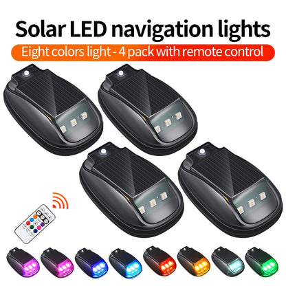 4/5pcs Wireless Mouse Warning Roof Light with Flashing Modes, Remote Control Multifunctional Roof Decoration Light for Cars SUV