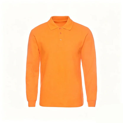 Top Compass Patch Long Sleeved Polo Shirt Spring Autumn All Cotton Casual Men's Luxury Golf Long Sleeved T-shirt Top Asian S-3XL