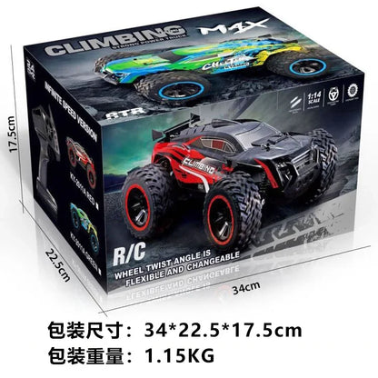 KYAMRC KY-2011A 1:16 25KM/H 4WD RC Car With LED Remote Control Cars High Speed Drift Monster Truck Toys for boys and girls gift