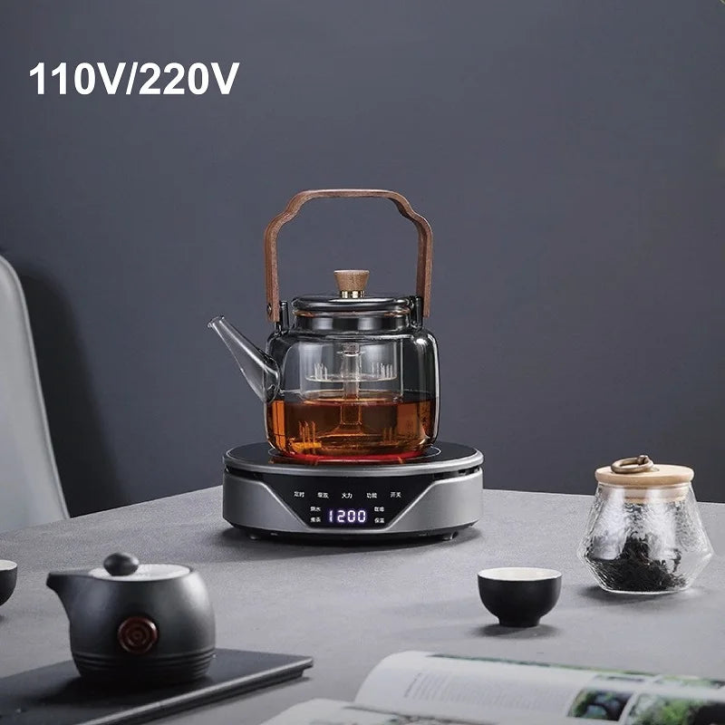 110V/220V Electric Ceramic Stove Home Coffee Electric Hot Plate Heater Stove 4 Gear  Heating Furnace Mini Tea Maker Water Boiler