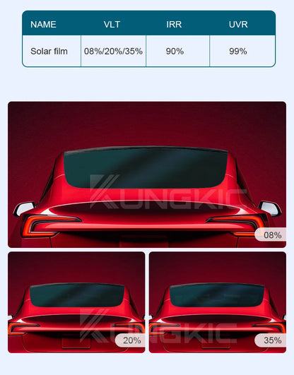 Pre-Cut Car Window Privacy Tint Film For Tesla Model 3 2020-2023 Auto solar UV Protector films for Tesla Model 3 Highland 2024